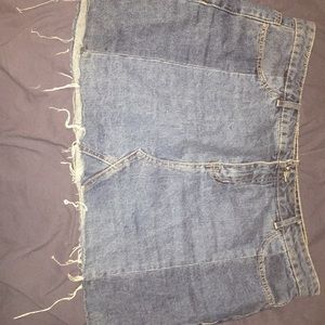 Denim skirt